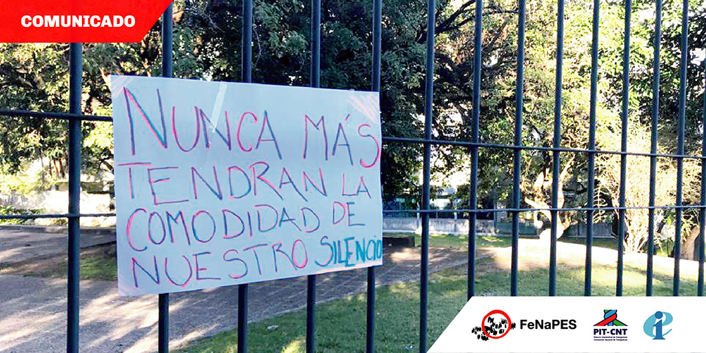 FeNaPES manifiesta su repudio a todo tipo de acoso.